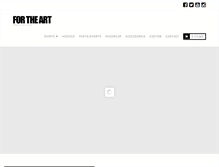 Tablet Screenshot of ftaclothing.com